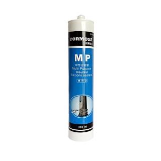 【穩妥交通】臺灣製FORMOSA MP中性密封膠 矽利康(300ml通用型-半透明-附膠嘴)