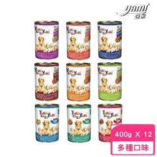 【YAMI 亞米】羅浮大餐/大角燒系列400g*12罐組(狗罐 全齡犬)