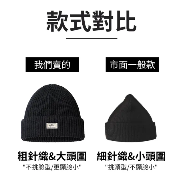 【golovejoy】韓版兩用男士針織帽(男生黑色毛線帽 防風面罩 套頭帽 保暖毛帽 男士帽子 護耳帽 毛線帽)