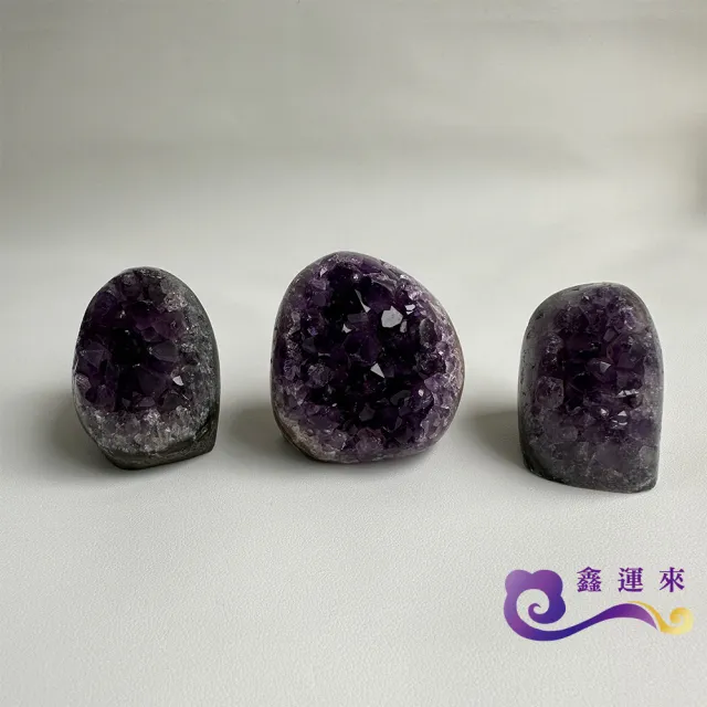【鑫運來】◎迷你紫晶鎮(80g-150g)