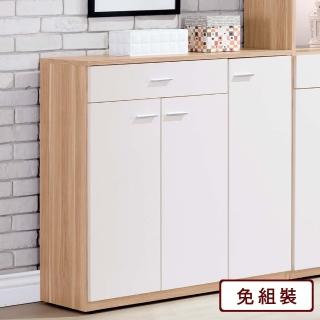 【AS 雅司設計】那可北歐3尺鞋櫃-90*32*92CM