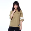 【JEEP】女裝 美式休閒百搭短袖T恤(卡其)
