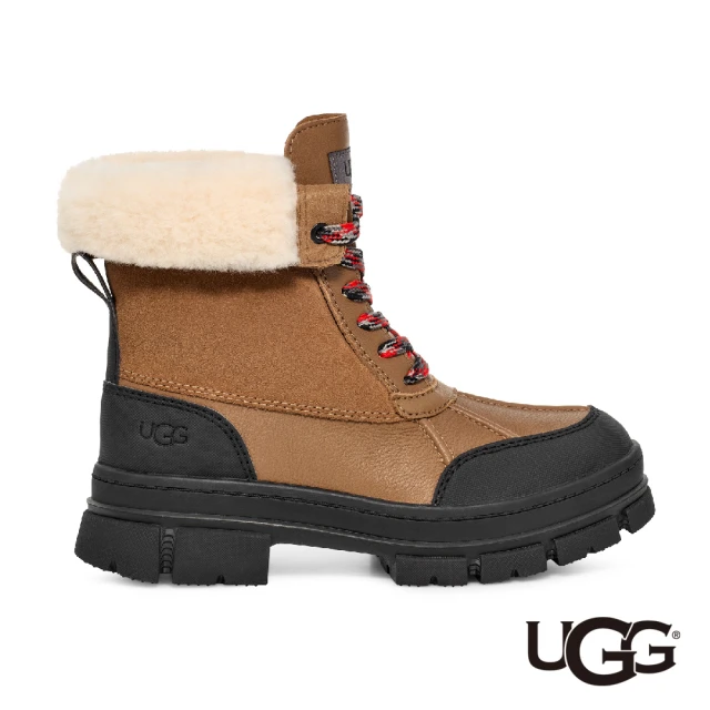 UGG 女鞋/女靴/靴子/雪靴 Ashton Adirondack(栗子棕-UG1130524CHE)