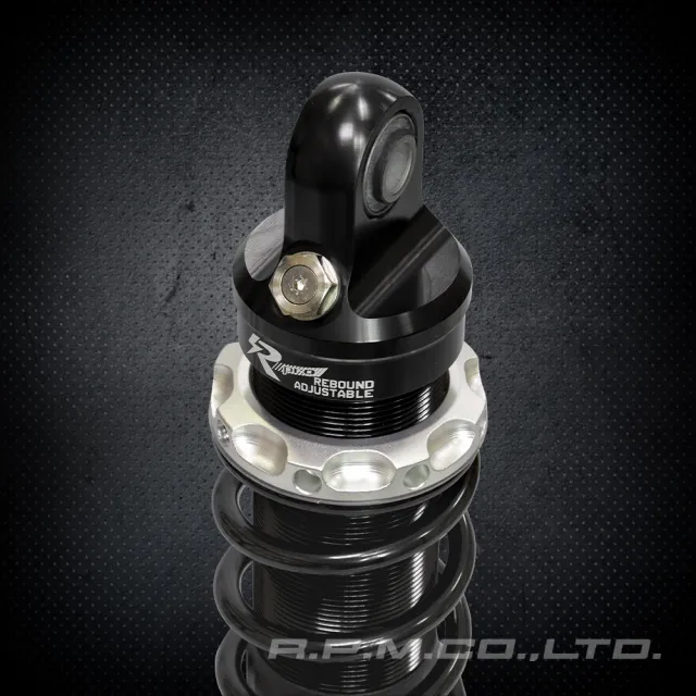 【RPM RACING】RPRO阻尼可調後避震器 330mm 黑/銀 雙槍 T33125