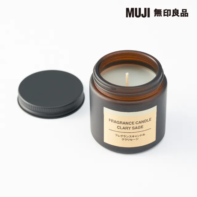 【MUJI 無印良品】芬香蠟燭.鼠尾草香味/85g