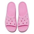 【Crocs】拖鞋 Classic Platform Slide 女鞋 粉 紅鶴色 雲朵涼拖 厚底 卡駱馳(2081806S0)