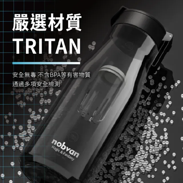 【GE嚴選】Tritan磁彈水壺550ml(運動水壺 隨行杯 泡茶杯 茶水分離杯環保杯)