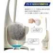 【SANKO】日本製抗菌浴廁清潔單柄馬桶刷(採用特殊三角形狀纖維)