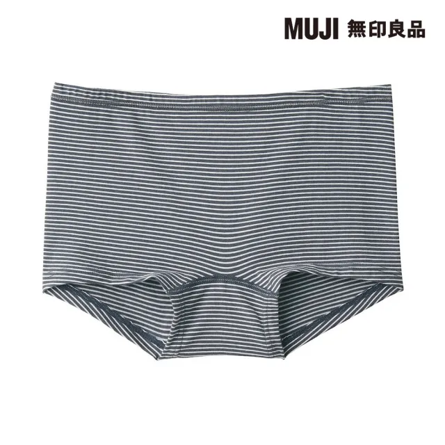 【MUJI 無印良品】女有機棉混彈性天竺無側縫平口內褲(共6色)