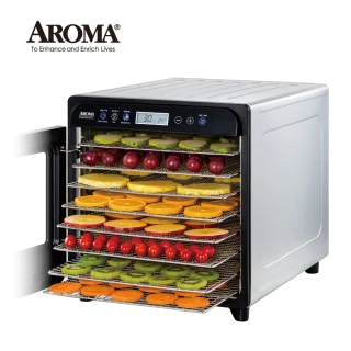 【AROMA】強勢升級最新款 紫外線全金屬八層溫控乾果機 AFD-958SDU
