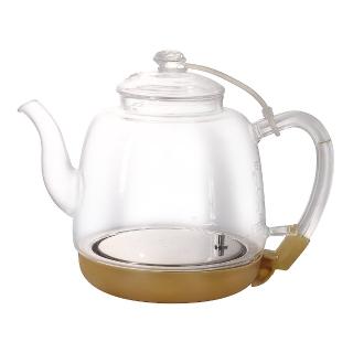 【HUSKY哈適奇】智慧淨水料理壺專用自動上水玻璃加熱壺(1.0L)