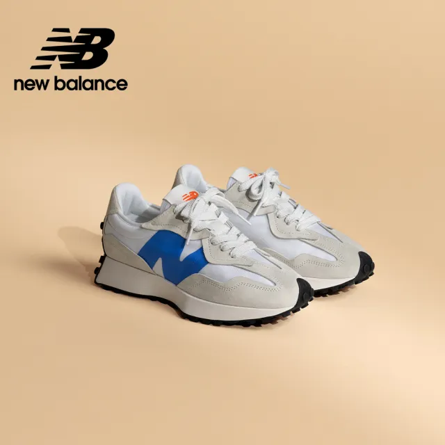 【NEW BALANCE】NB 運動鞋/復古鞋_男鞋/女鞋_藍白色_U327WEB-D