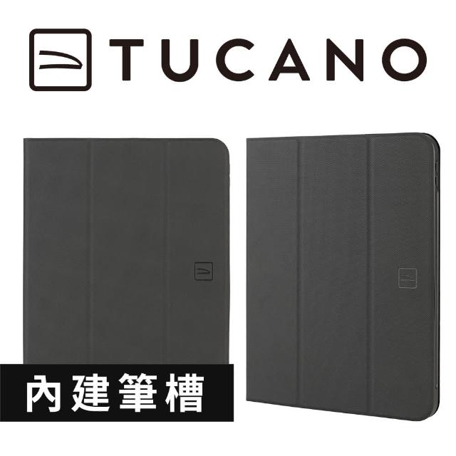 【TUCANO】Up Plus iPad 第10代 10.9 專用 高質感保護殼 - 黑色