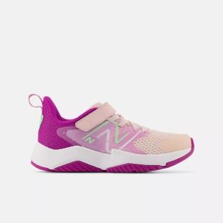 【NEW BALANCE】NEW BALANCE Rave Run 女童慢跑鞋 透氣 粉 KAORACER YTRAVRP2