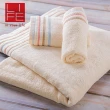 【LIFE 來福牌】台灣製有機棉自然唯美浴巾2件組(70x140cm)