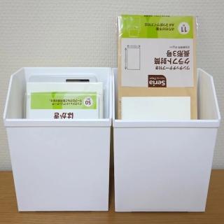 【寶盒百貨】2入日本製Desk Labo小 郵件箱 置物盒(置物盒 收納盒 信封收納 文具收納盒)