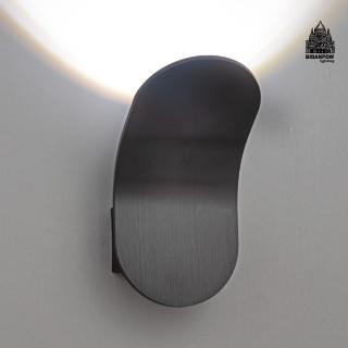 【必登堡】跡影壁燈 摩登黑 B564873(過道燈/走廊燈/玄關燈/床頭燈/樓梯燈/現代/簡約/人文風)