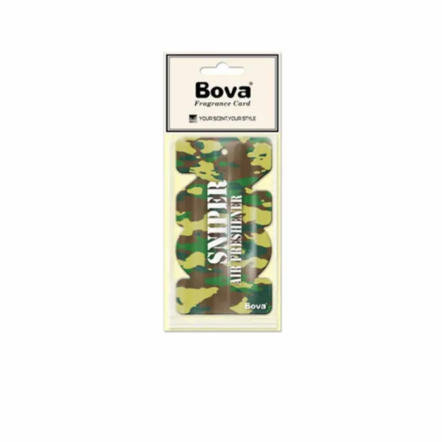 【Bova 法柏精品香氛】香水片 吊飾Bova BVCM-851迷彩香氛-麝香古龍(車麗屋)