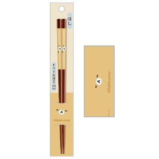 【San-X】拉拉熊 懶懶熊 天然木筷 基礎風 表情(Rilakkuma)