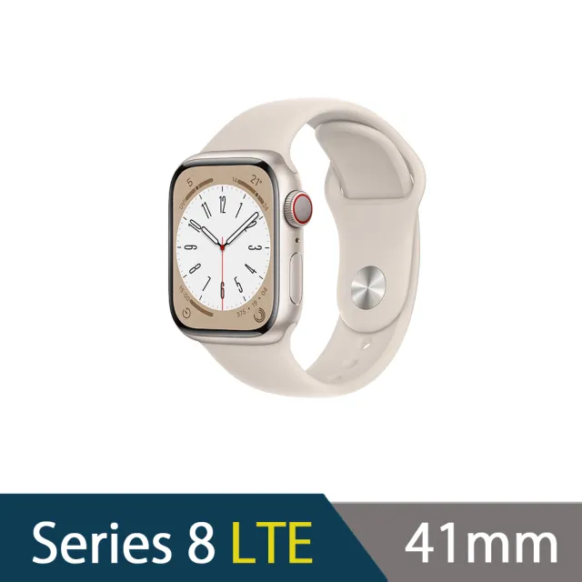 20W編織快充充電線組【Apple】Apple Watch S8 LTE 41mm(鋁金屬錶殼搭配運動型錶帶)