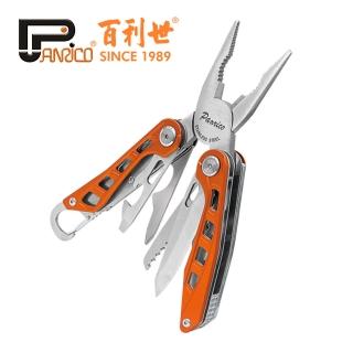 【Panrico 百利世】不鏽鋼多功能鉗(折疊工具鉗 摺疊刀 多功能工具鉗)