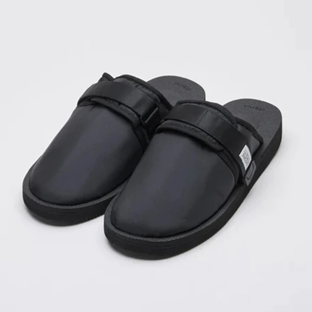 SUICOKE ZAVO-Cab OG-072Cab 黑色 尼龍 魔鬼氈 抗菌鞋床 包頭拖鞋 SK22072CABBK