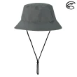 【ADISI】輕量3L防水高透氣漁夫帽 AH21035 / 礦物灰(C6防撥水 防水透濕 遮陽帽)