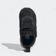 【adidas 愛迪達】慢跑鞋 男童 女童 大童 運動鞋 緩震 魔鬼氈 OZELLE EL I 黑 GY7115