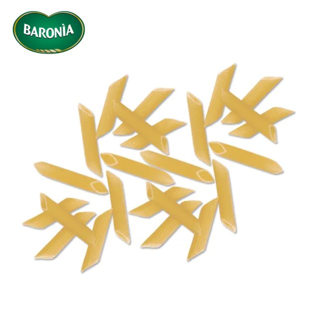 【BARONIA 巴羅尼亞】義大利 尖筆麵 500g x3