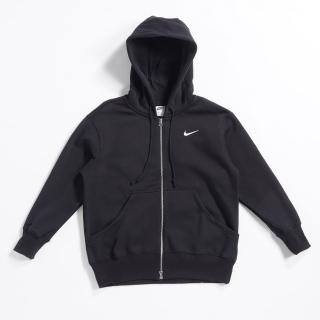 【NIKE 耐吉】NSW PHNX FLC FZ OS HOODIE 女款 拉鍊外套 連帽外套 保暖(DQ5759-010)