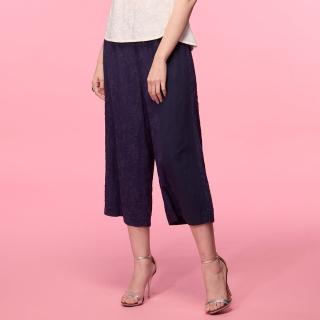 【古典美】33134 刺繡農夫褲(茶禪服/中國風/國服/漢服/手染服/棉麻/亞麻/天然纖維)