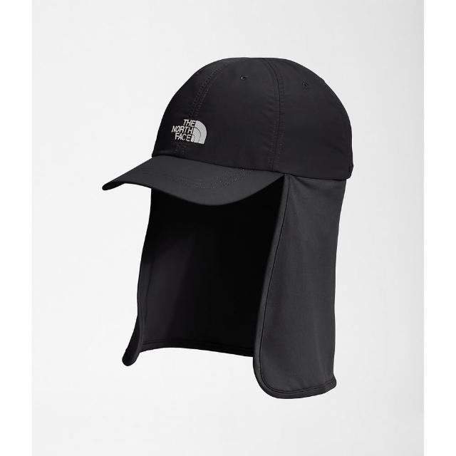 【The North Face】TNF 老帽 防曬 運動帽 HORIZON SUNSHIELD HAT 中 黑(NF0A7WH1JK3)