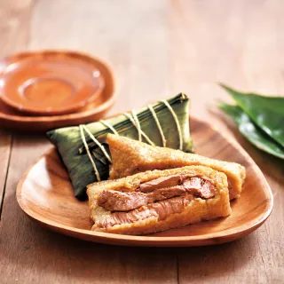 【南門市場立家肉粽】湖州鮮肉粽（200gx5入）x3袋(端午節肉粽)