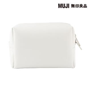 【MUJI 無印良品】自由組合收納包/長方形.大.厚型/灰(灰色/22*12*15cm)