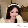 【MISS KOREA】緞帶髮箍 蝴蝶結髮箍/韓國設計優雅緞帶蝴蝶結造型細髮箍 髮圈(2色任選)
