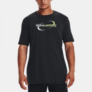 【UNDER ARMOUR】上衣 男款 短袖上衣 運動 歐美版 TRAINING GRAPHICS 黑色 1376860-001
