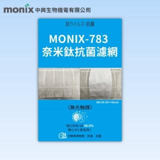 【MONIX中興生物機電】奈米鈦抗菌濾網2入組_尺寸160*50cm_可自行裁切(冷氣 濾網 抗菌 消毒 防疫)