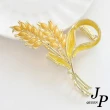 【Jpqueen】交錯U型花朵滴油盤髮鯊魚髮夾(12款可選)