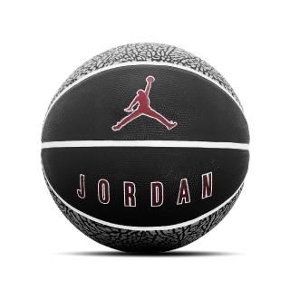 【NIKE 耐吉】籃球 Jordan Playground 2 黑 灰 喬丹 7號球 室內外用球 橡膠 深刻紋(J100825505-507)