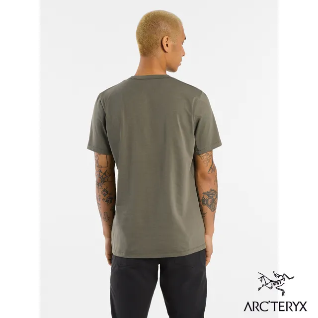 【Arcteryx 始祖鳥官方直營】男 Capitve 短袖 休閒 Tee(糧草綠)