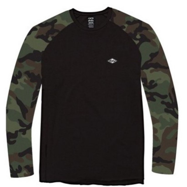 【BILLABONG】BILLABONG COMMANDO長袖上衣 迷彩黑 Outdoor(M427WBCOBCO)