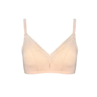 【瑪登瑪朵】無鋼圈紓壓內衣  B-F罩杯(粉膚橘)