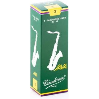 【Vandoren】T-JAVA 法國 Vandoren JAVA 綠盒 次中音薩克斯風竹片 5片裝(Tenor SAX REEDS)