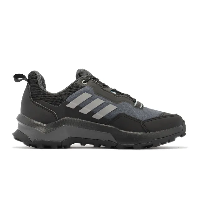 【adidas 愛迪達】戶外鞋 Terrex AX4 GTX W 女鞋 黑 灰 防水 登山 越野 郊山 (HQ1051)