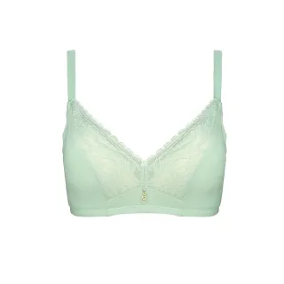 【瑪登瑪朵】無鋼圈紓壓內衣  B-F罩杯(湖綠)