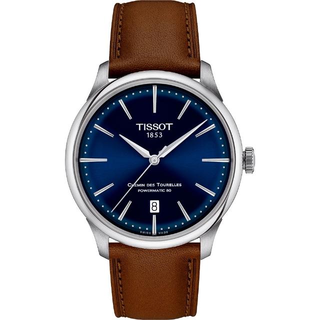 【TISSOT 天梭】杜魯爾系列動力80小時機械錶-42mm 母親節 送禮 禮物(T139.407.16.041.00)