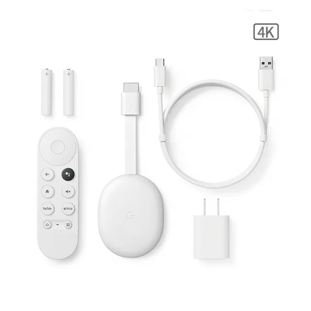 Google】Chromecast(電視盒支援Google TV 4K/聯強國際公司貨) - momo