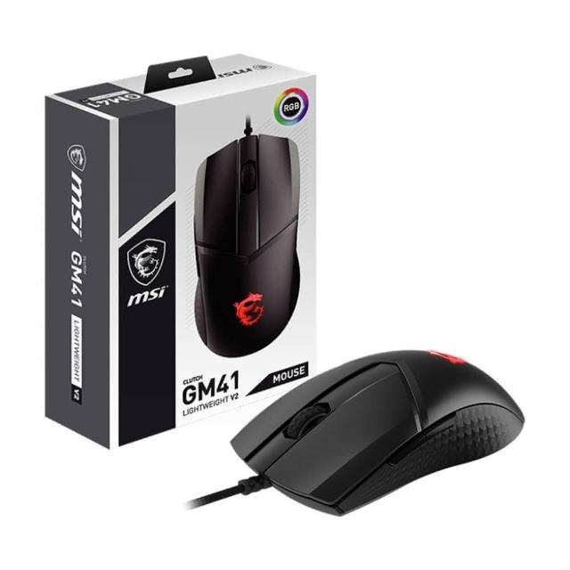 【MSI 微星】CLUTCH GM41 LIGHTWEIGHT V2 電競滑鼠