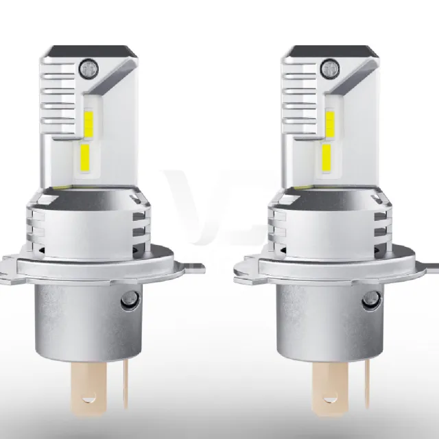 【Osram 歐司朗】直插式 6500K LED 燈泡 一組兩顆(H4 HS1 H15)