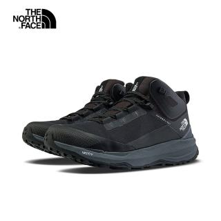 【The North Face 官方旗艦】北面男款黑灰拼接VECTIV中底抓地徒步鞋｜7W6ANY7
